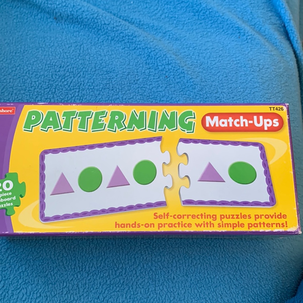 Lakeshore learning patterning match up game